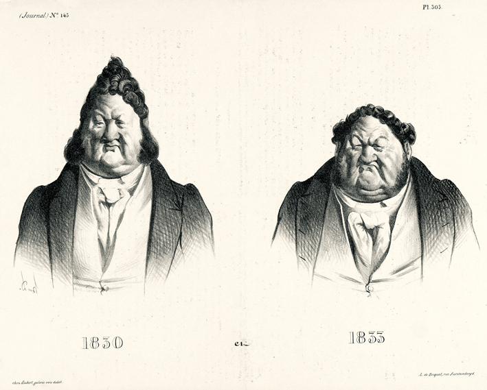  奥诺雷·杜米埃 Honore Daumier ——1830年和1833年